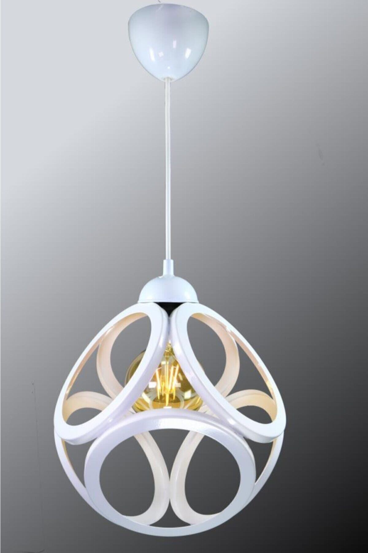 Lambadar  Tekli Modern Çember Küp Model Sarkıt Avize LMBDR35382 