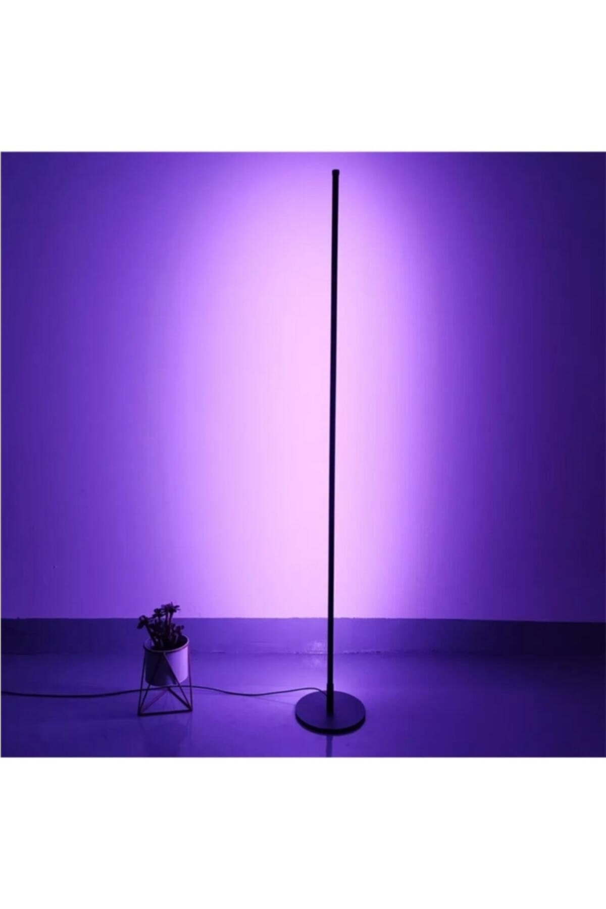 bluedıgıtal  Pinkblue Light Köşe Dekoratif Lambader -led Lamba Işık Sistemi - Full Rgb 256 Renk BD-001 